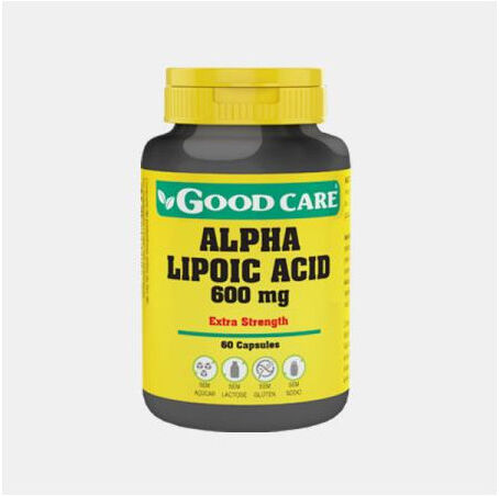 GOOD CARE ALPHA LIPOIC ACID 600mg 60 CAPSULAS