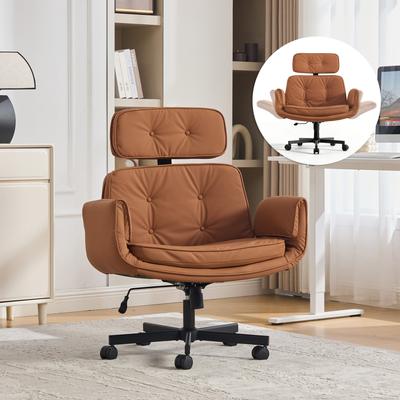 unbranded Swivel Task Office Chairs,Accent Chair With Adjustable Armrests And Headrest