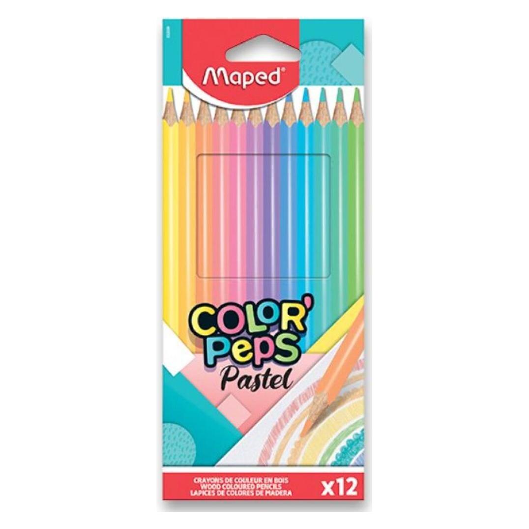 Maped Farbstifte Color Peps Pastell 12 Stück (12x) (330098)