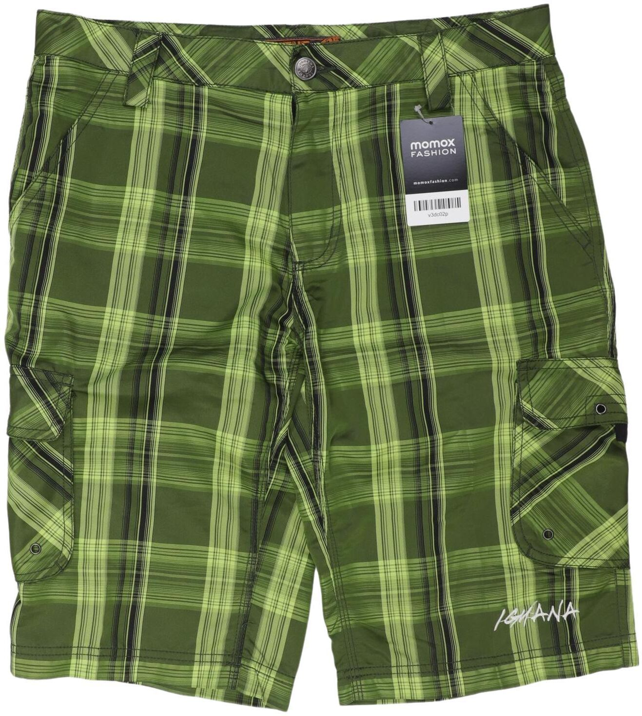 Iguana Herren Shorts, Grün, Gr. W30, Synthetik - Second Hand