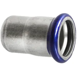 Edelstahl Pressfitting Verschlussstopfen, Kontur M (Ausführung: 15 mm)