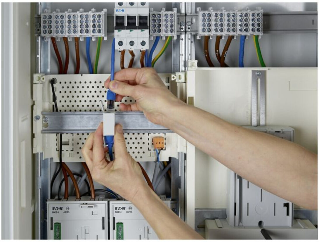 Eaton Kupplung RJ45 Cat6 geschirmt isoliert ZSD-KOP/RJ45-IG (EP-501466)