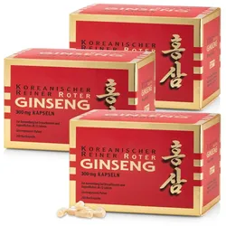 Koreanischer-Reiner-Roter-Ginseng 3-Monats-Kur - 400 g