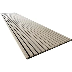 Endorphin, Wandpaneele, 4 Stück Akustikpaneele 61x266x2,1cm Holzfurnier Eiche natur-hell (61 x 266 cm)