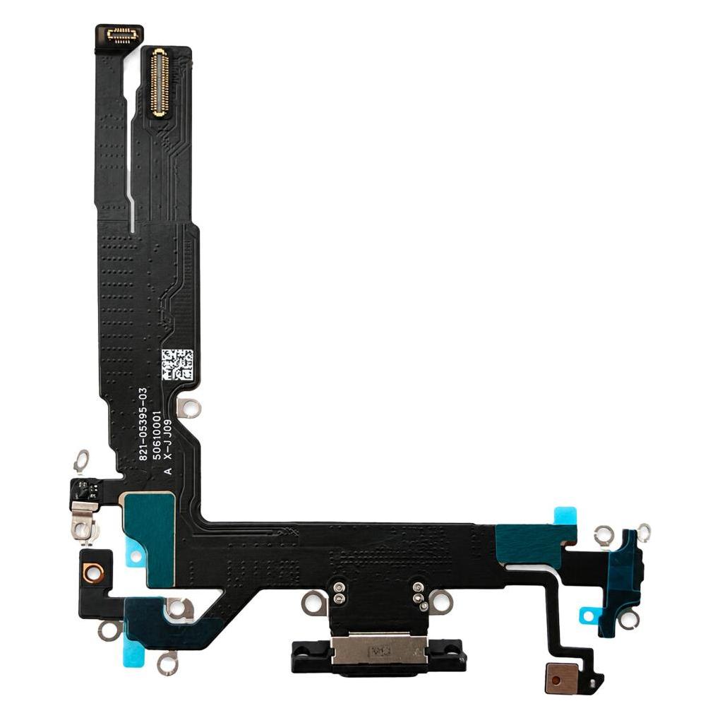 OEM Ladeanschluss-Flexkabel für iPhone 17 schwarz (Apple iPhone 17) (70576120)