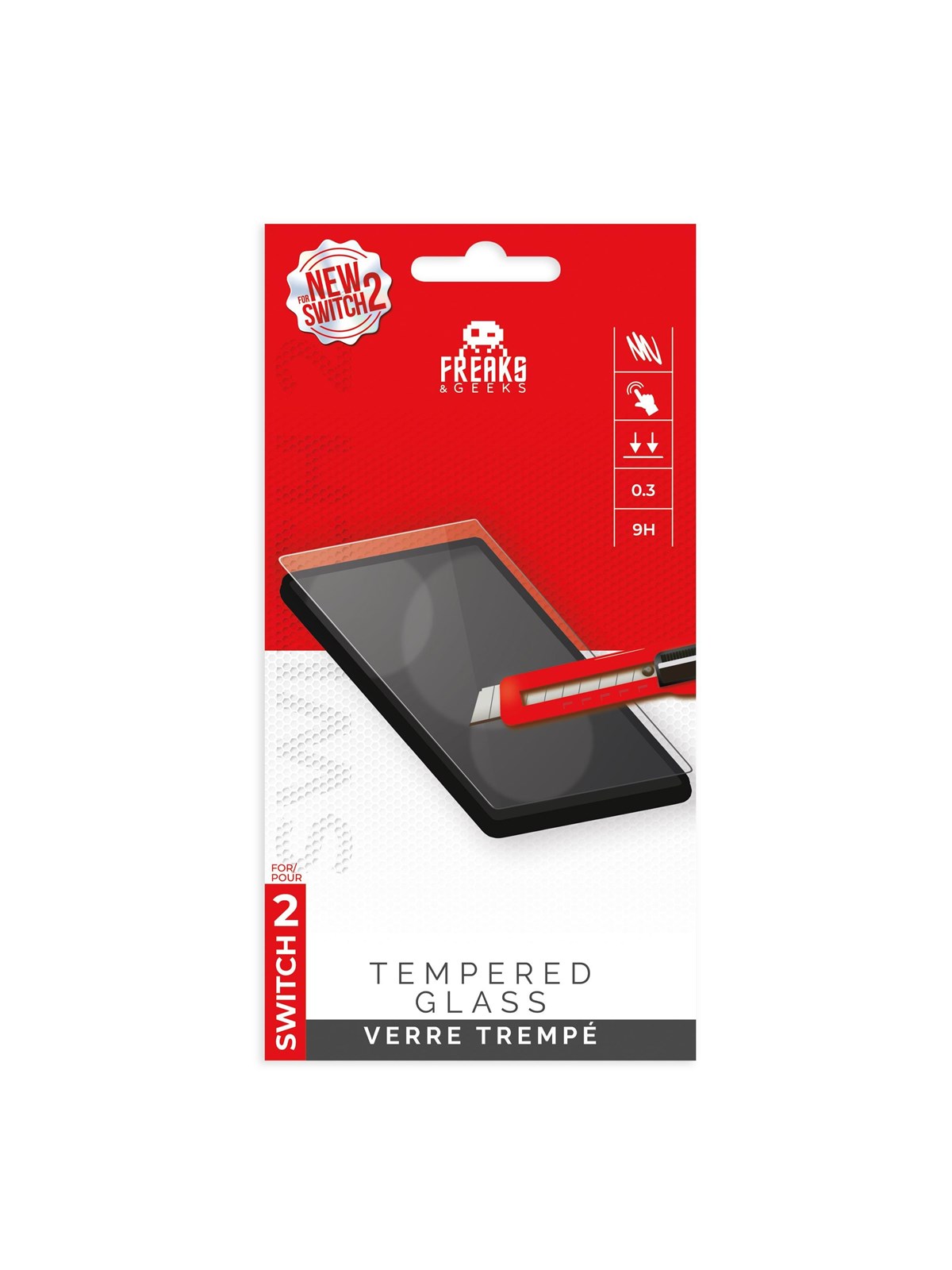 Freaks And Geeks Screen Protector - Nintendo Switch 2 - Displayschutzfolie - Nintendo Switch 2
