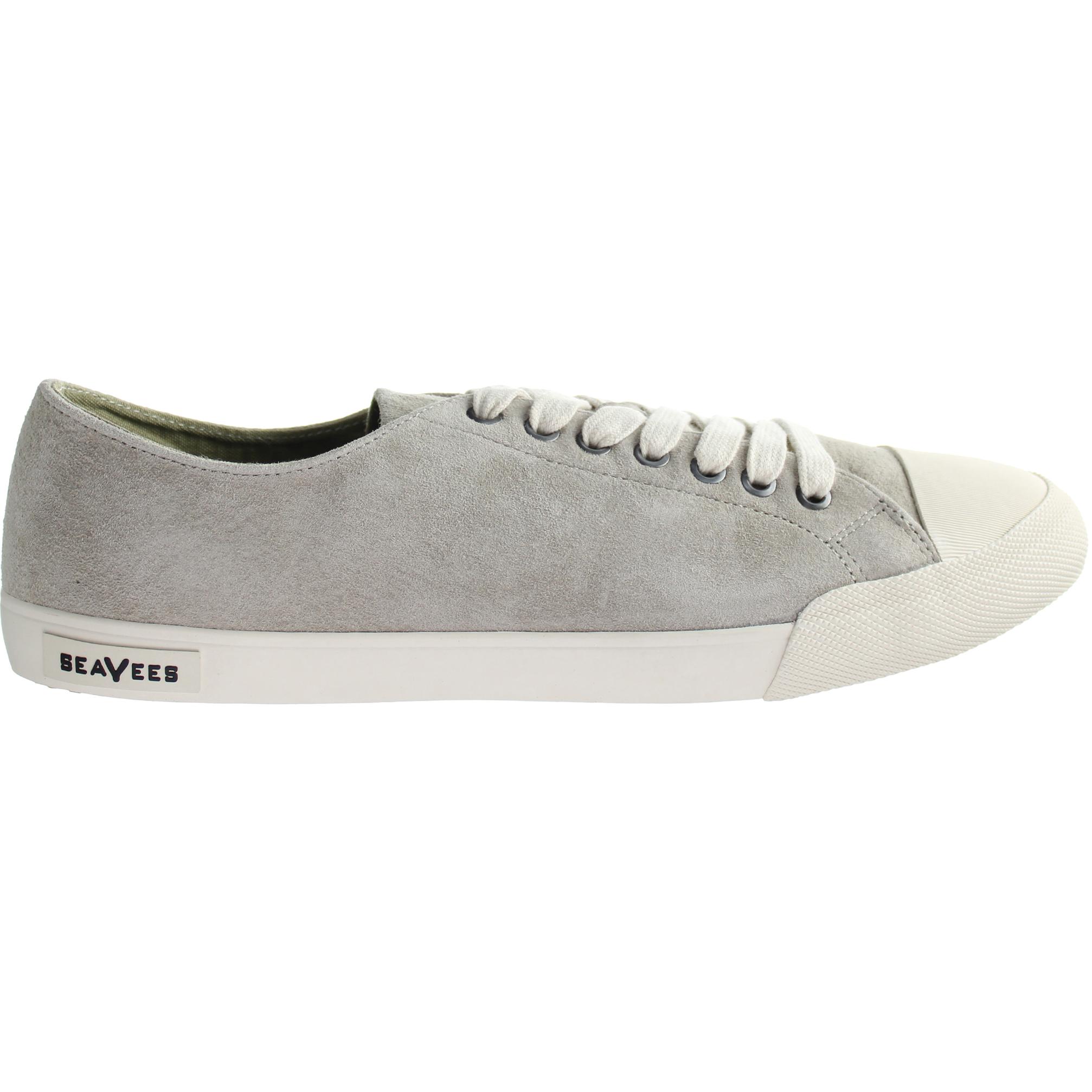 Seavees Army Issue Low Gravel Suede Shoe Grijs Herenschoenen