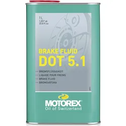 MOTOREX Bremsflüssigkeit BRAKE FLUID DOT 5.1 1x 1 Liter Flasche