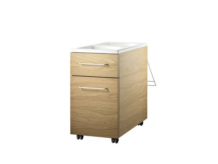 Works Works rolbare archiefkast eiken