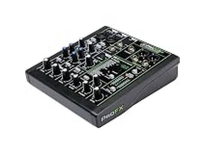 Mackie ProFX6v3 - Mixeur analogique 6 canaux avec les célèbres préamplis micro Onyx, effets et interface audio USB 24 bit/192 kHz (2x4 canaux)