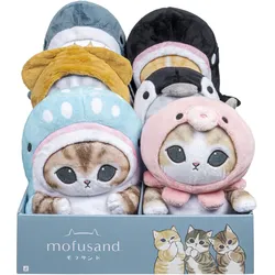 Mofusand - Plüsch Sortiment 20cm Sea Life Katzen (japanisches Kawaii)