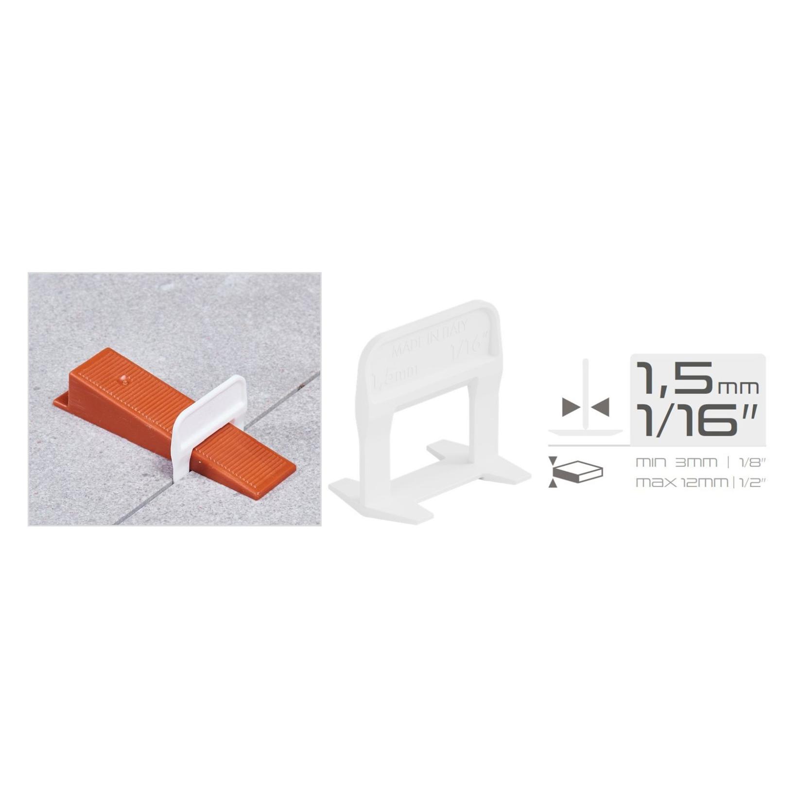 Raimondi RA180BEV15B0250B RLS EVO Nivellierclips 3-12mm 1,5mm 250Stk (78266888)