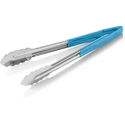 WAS Germany HACCP Universalzange HACCP TONGS, 30 cm, blau Chromstahl 18/0