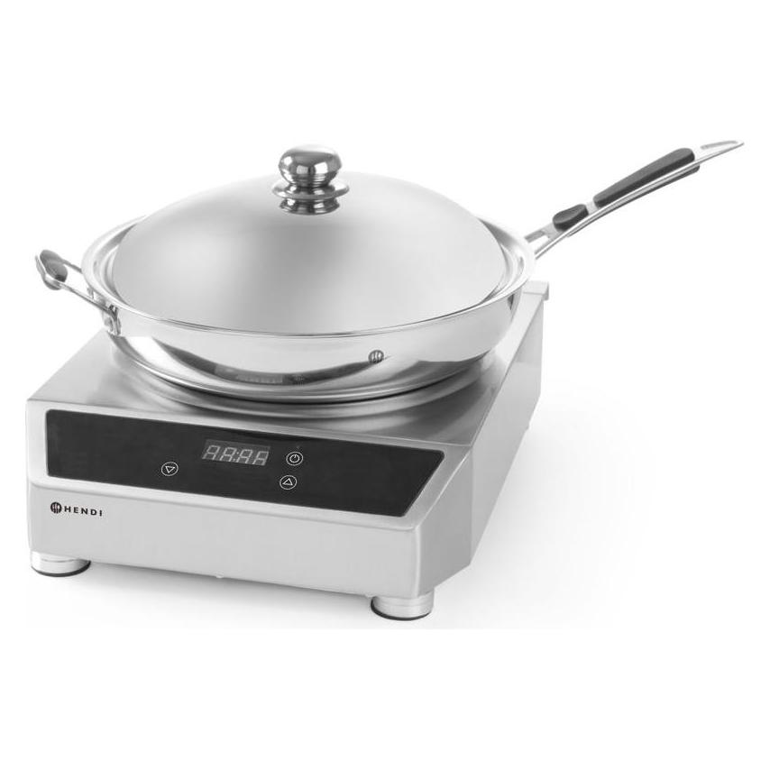 Hendi Induktionswok mit Wokpfanne 230V 3500W (239681)