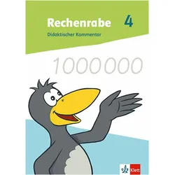 Rechenrabe 4. Didaktischer Kommentar Klasse 4. Ausgabe Nordrhein-Westfalen, Schulbücher von Ernst Klett Verlag