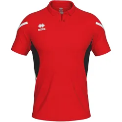 Errea, Unisex, Sportshirt, Polo Clark Ad (L), Rot