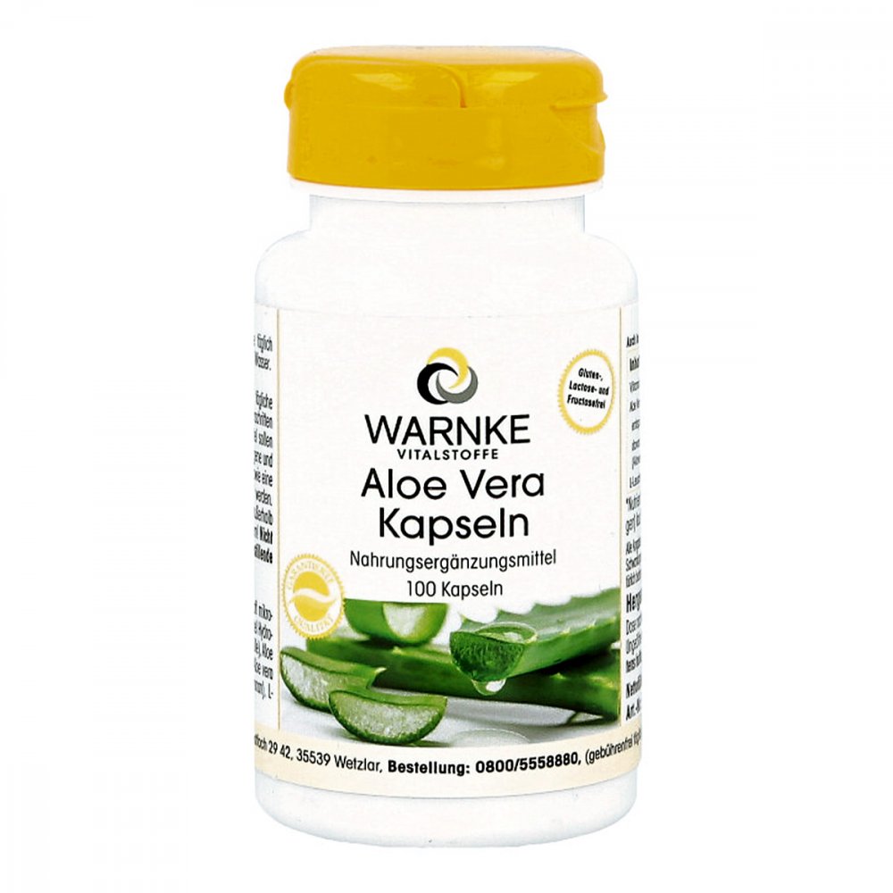 Warnke Vitalstoffe GmbH Aloe Vera Kapseln 03863641