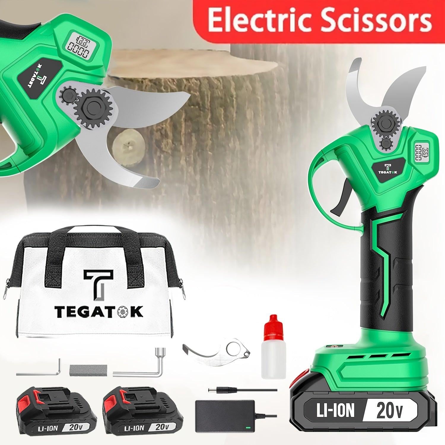 Selius Draadloze Snoeischaar - Elektrische Takkenknipper met Lithium Accu