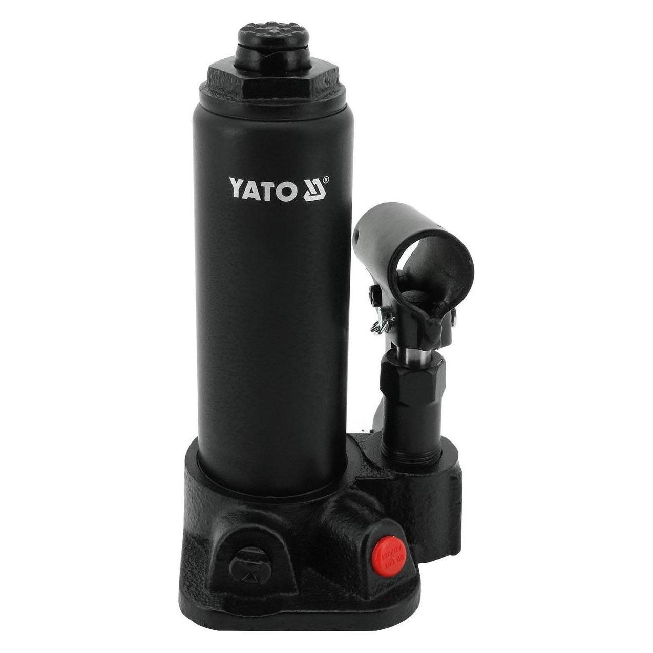 Yato Profi Hydraulischer Stempelwagenheber YT-17000 bis 2 Tonnen (2000 kg, 18.10 - 34.50 cm) (YT-17000)
