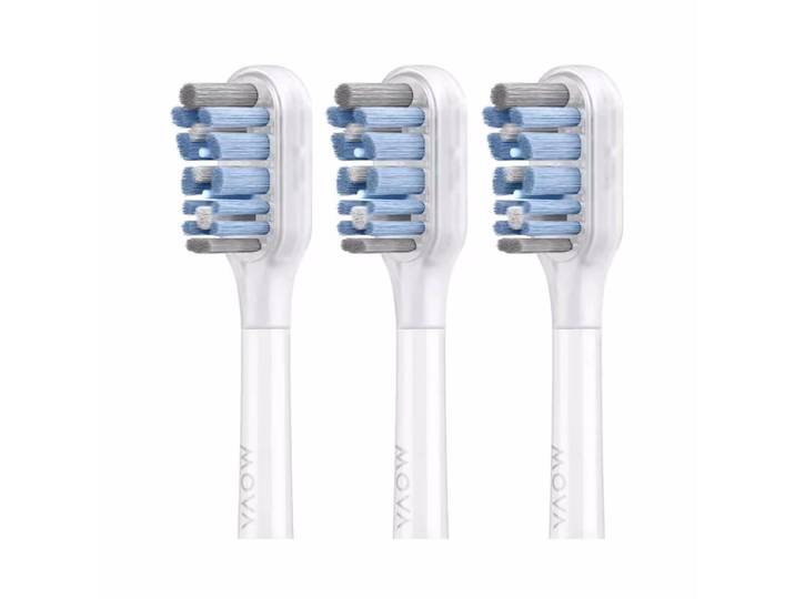 MOVA 3-in-1 Brush head 3-in-1 Bürstenkopf – Ersatzbürste/Zahnpflege Zubehör – weiss
