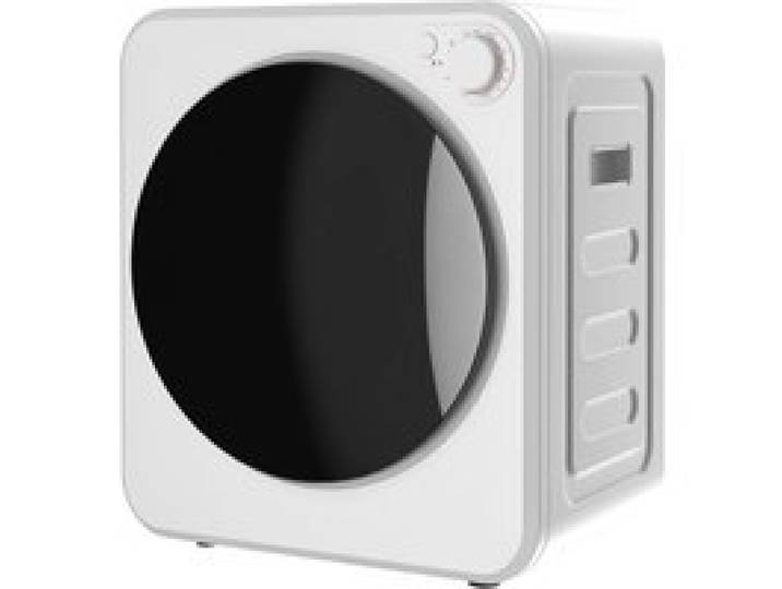 LIA Sèche-linge à évacuation portable 2 5 Kg sèche-linge électrique 400/800 W 5 modes de séchage 48 x 44 x 57 cm blanc