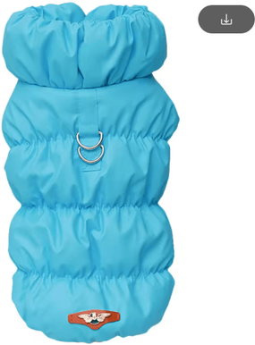 Inspire Picks SnuggleShield Cozy Dog Winter Coat For Small & Medium Pets dlblue xl