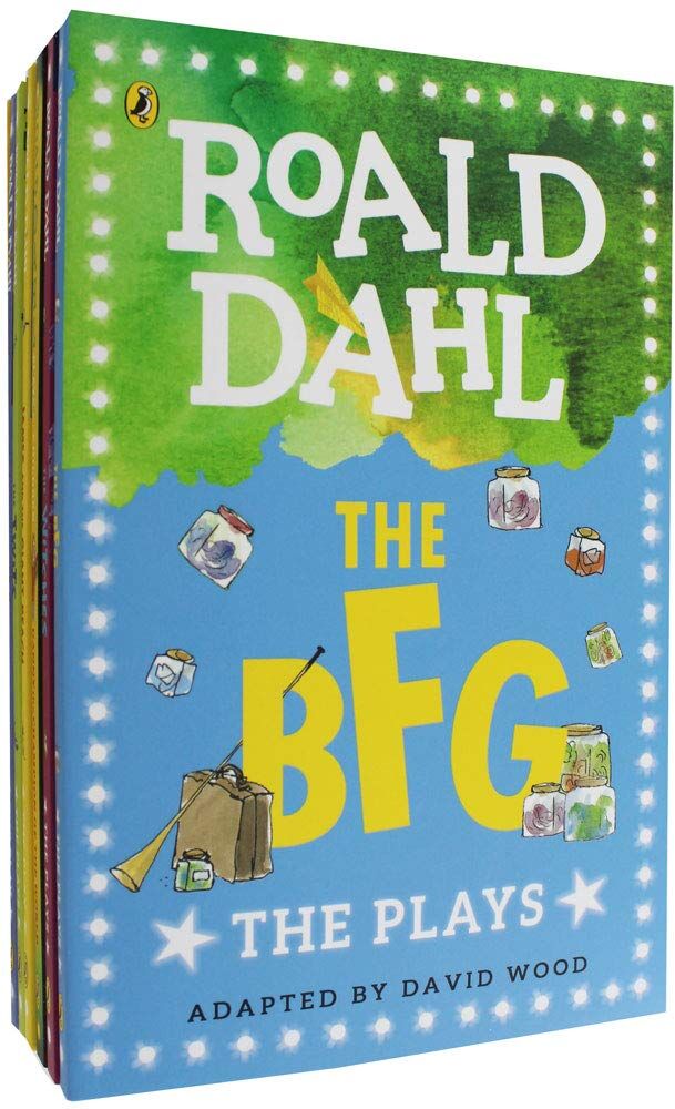 Puffin Roald Dahl The Plays 7 Book Collection Set - Stage Script Adaptations by David Wood - Ages 7-9 - Paperback