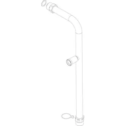 BOSCH Ersatzteil TTNR: 87186452360 Zuleitung Zuheizer