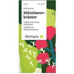 Kräutertee - Mittelmeerkräuter 20 Beutel