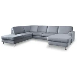 ComfortPlan Wohnlandschaft Nashville Mikrofaser Grau