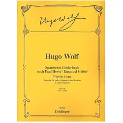 Weltliche Lieder aus dem spanischen Liederbuch Band 2 für tiefe Singstimme und Klavier, Fachbücher
