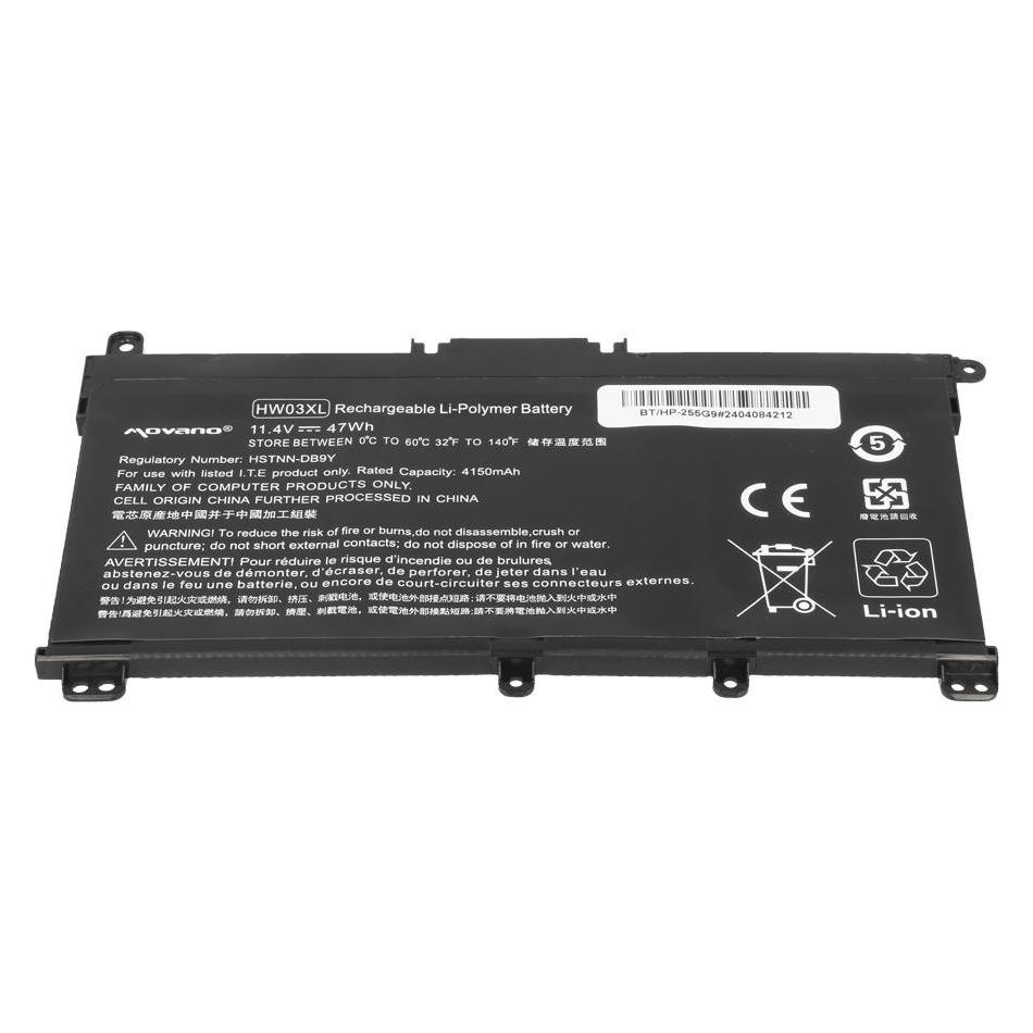 Movano Pamięć do laptopa Bateria do HP 250 255 G9, 15-EH (4150 mAh) (OTHER)