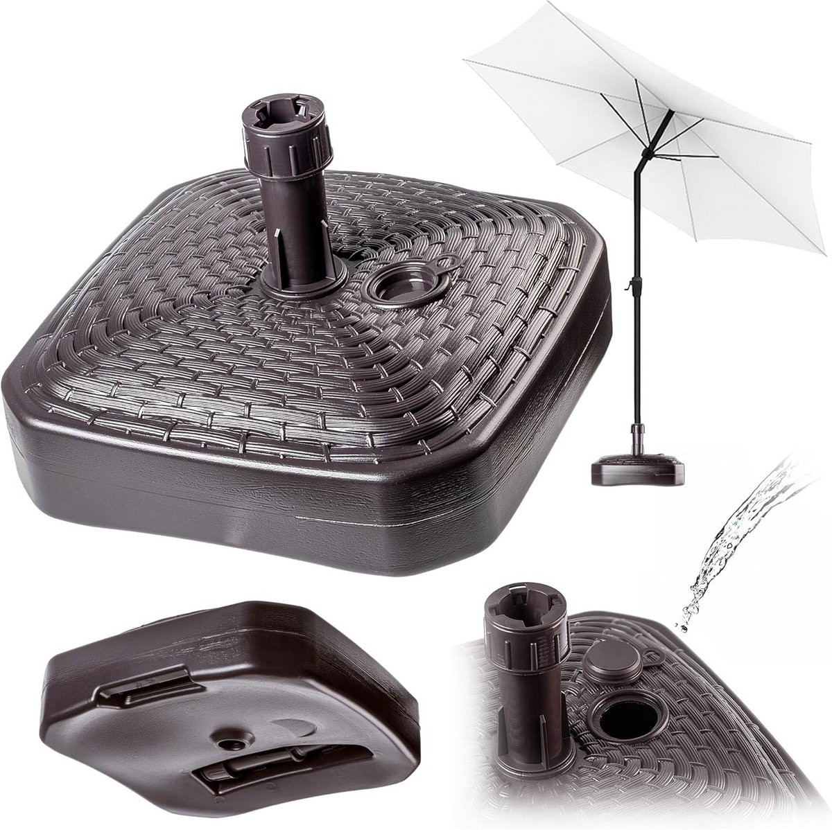 Efficiënte Parasolhouder voor Strand en Balkon of Parasolharing