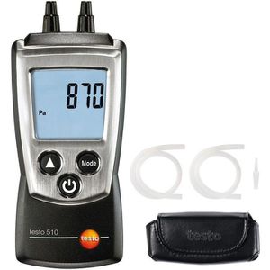 Testo Druckmessgerät 0563 0510, 510 Set digital, Differenzdruck