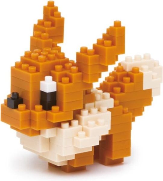 Kawada Nanoblock Pokémon Building Set-MBPM_005 Eevee (Diversen) Nieuw