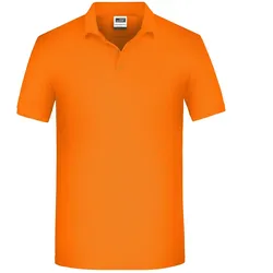 Bio Polo T-Shirt "JN874" - XS - Orange