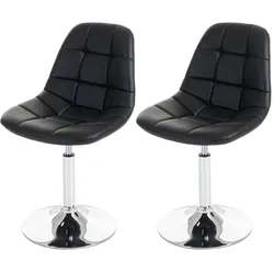 ESSZIMMERSTUHL Schwarz 2er-Set