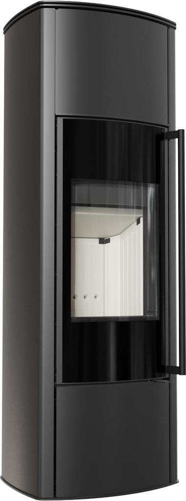 Freistehender Stahlofen KRATKI AB KRATKI ENYO R Hoch 5,5 kW Ø 100/150