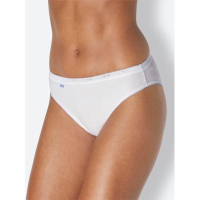Jazz-Pants Slips, Damen, Gr. 46, 3 Stk., weiß, 95% Baumwolle, 5% Elasthan, Unterhosen, Topseller