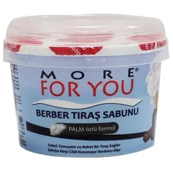 More For You Rasierseife Bowl 140 g