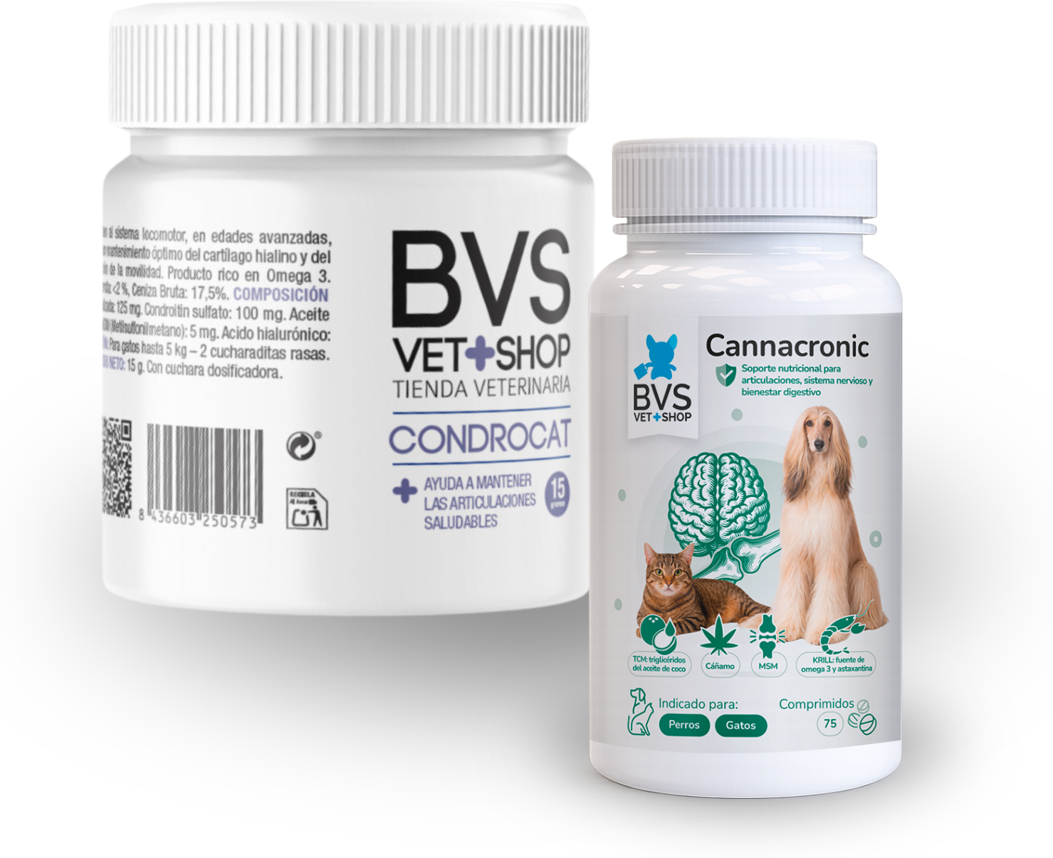 BVS Vet Shop Pack Cannacronic + CondroCat BVS