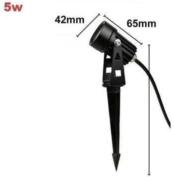 Uplift Essentials Outdoor Waterproof LED Garden Spotlights 5w Spike dc12v red