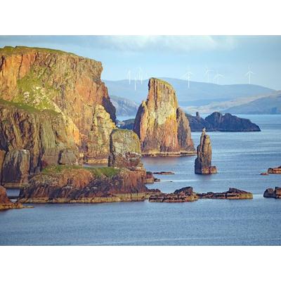 CALVENDO Puzzle Klippen auf den Shetlandinseln | 1000 Teile Lege-Größe 64x48cm Foto-Puzzle für glückliche Stunden
