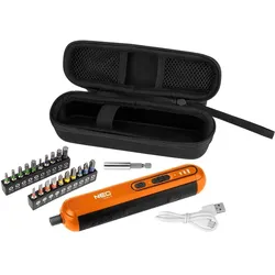 Neo, Bohrmaschine + Akkuschrauber, Akkuschrauber 4V, Li-Ion, USB-C (Bohrschrauber)