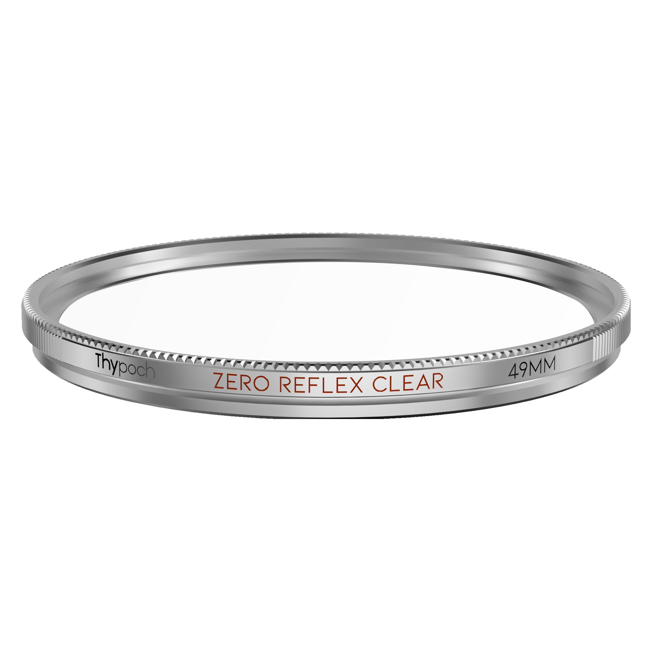 Thypoch Zero Reflex Clear 49mm Filter Silver (49 mm, UV-Filter) (TP-ZRC-49-SIR)