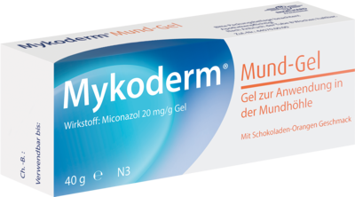 Engelhard Arzneimittel GmbH & Co.KG MYKODERM Mundgel 40 g 00661546
