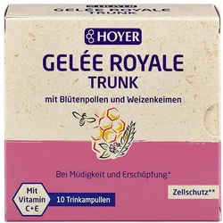 HOYER Gelee Royale+Blütenpollen+Weizenk.Trinkamp. 10X10 ml