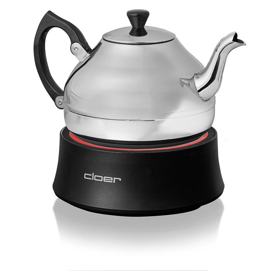 Cloer 6700 Elektrisches Teestövchen (300 Watt, 17,5 cm, 130-150°C) (6700)