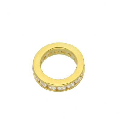 Kettenanhänger ADELIA´S "Anhänger Taufring 333 Gold ( 8K ) mit Zirkonia", gold, Schmuckanhänger, Mädchen, mit Zirkonia, Gold, Kettenanhänger, Goldanhänger Taufring