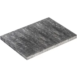 Diephaus Terrassenplatte MAILA Grau-Schwarz 60 x 40 x 4 cm